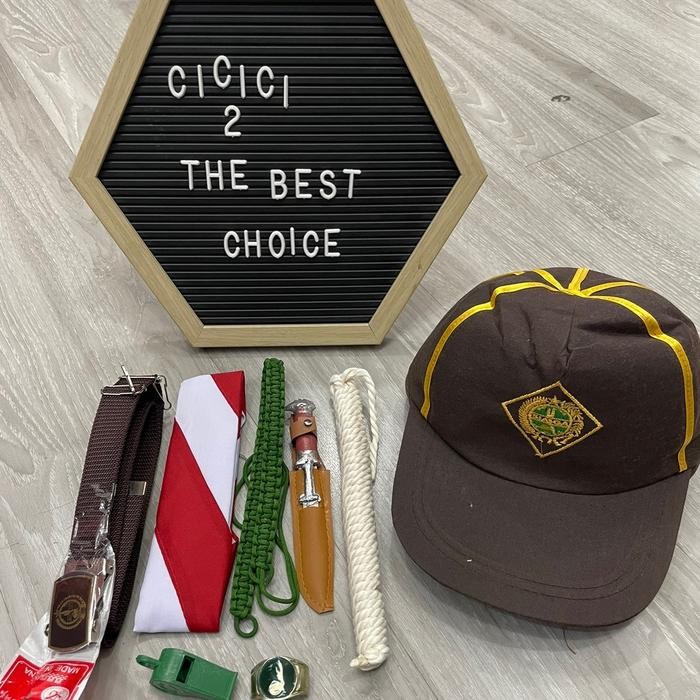 (Allthebest) Perlengkapan Pramuka Siaga Putra Putri Atribut Pramuka