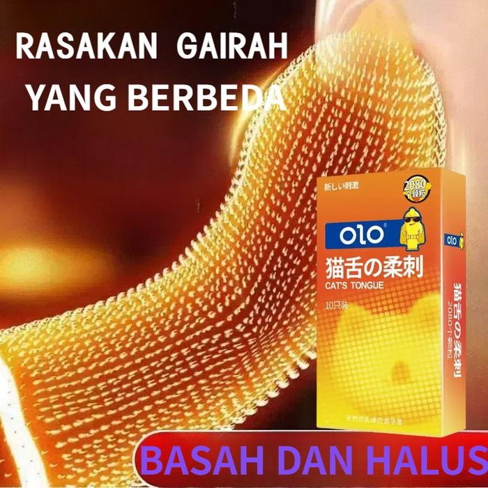 TERLARIS NEW Kondom gerigii besar bergrigi kondom gerigii kasar READY STOCK