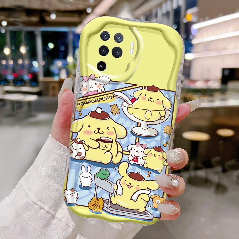 Casing Hp Untuk OPPO A94 F19 Pro Reno 5F Reno 5 Lite Reno5 F Reno5 Lite Case Casing pola Minum kopi 