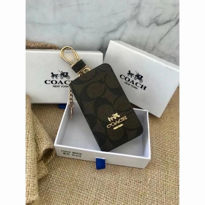 Gantungan Kunci Keychain Coach Premium