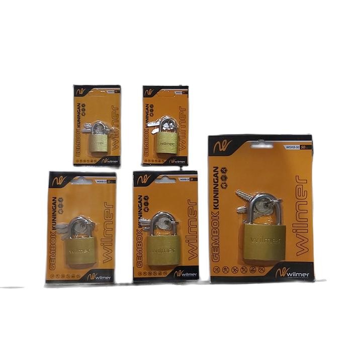 GEMBOK KOPER KUNING KECIL/ GEMBOK KUNCI 20MM/25MM/32MM/38MM/50MM KODE 120