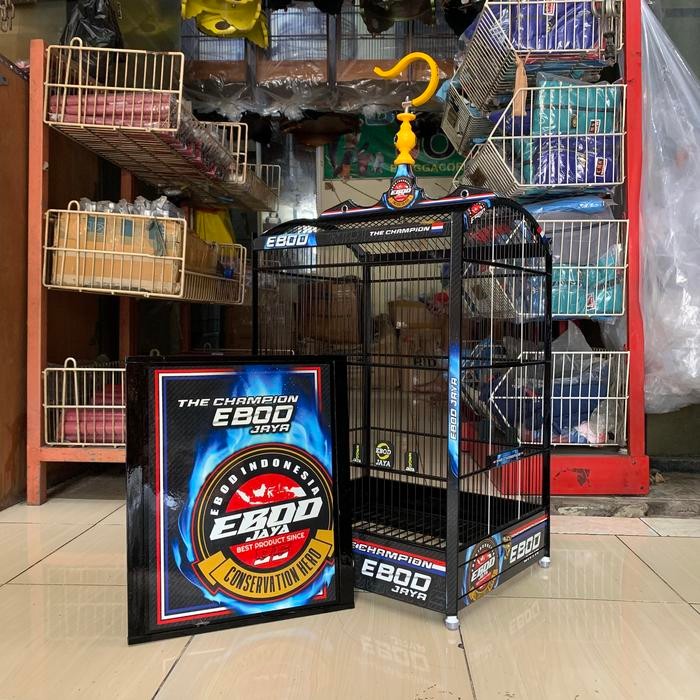 SANGKAR KANDANG KOTAK EBOD DECAL JARI FIBER NO. 2