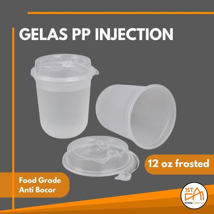 Gelas Cup Thinwall PP Injection 12 oz /380 ml