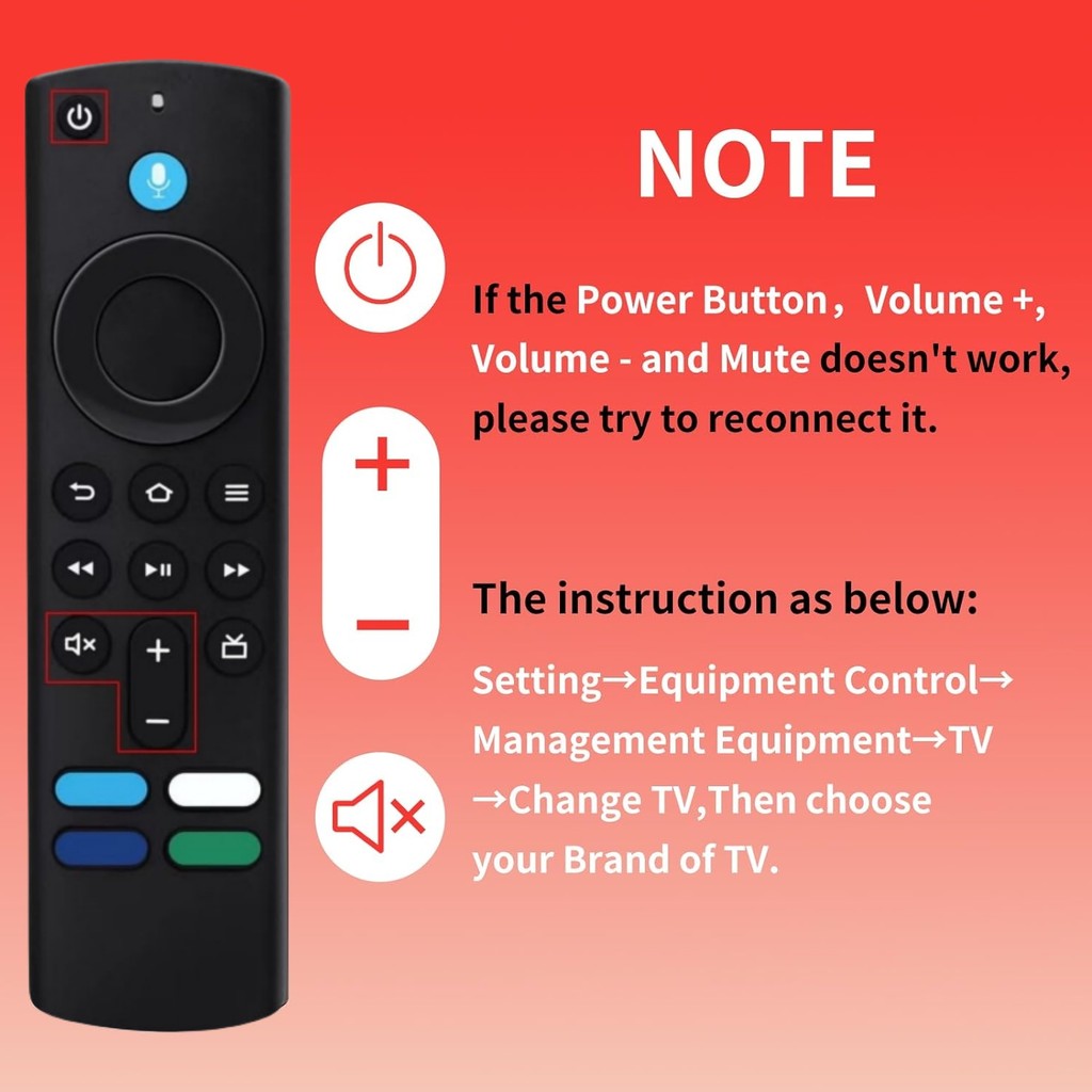 Replacement Bluetooth Voice Remote Control for Fire TV Stick 4K Max 3rd Gen Stick Lite Cube Smart TV