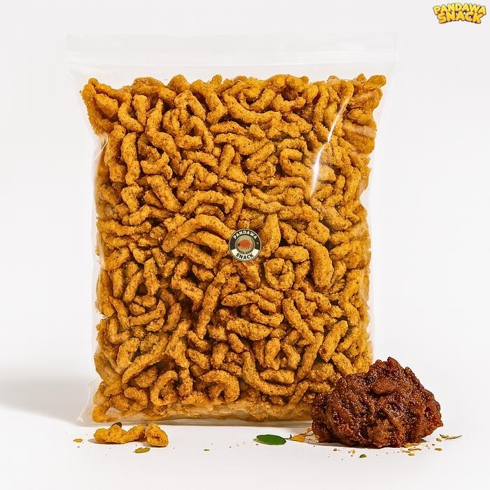 

Usus Ayam 1kg Krispi Rasa Rendang Makanan Goreng Kering Pedas Food Snacks Cemilan Keripik