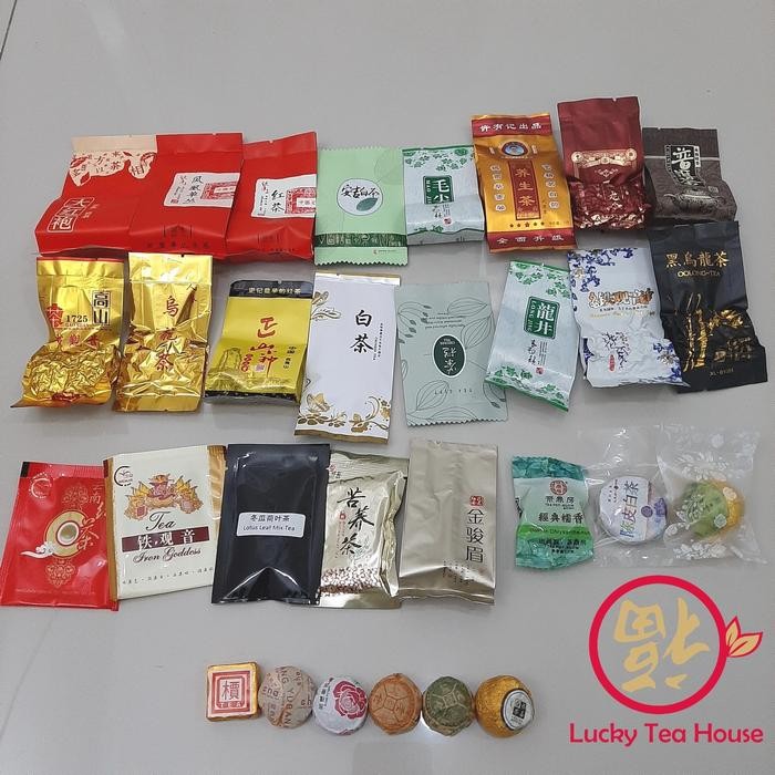 

Chinese tea tester teh cina pu er, oolong, da hong pao, bi luo chun