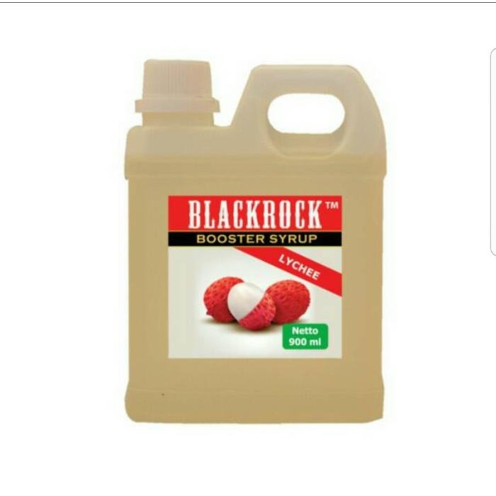 

Lychee Syrup sirup leci Blackrock Booster Syrup 900 ml