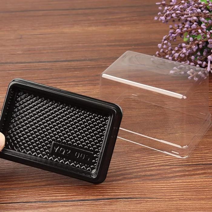 10pcs korean tray cake tray mika mini box mika slice cake tray mika