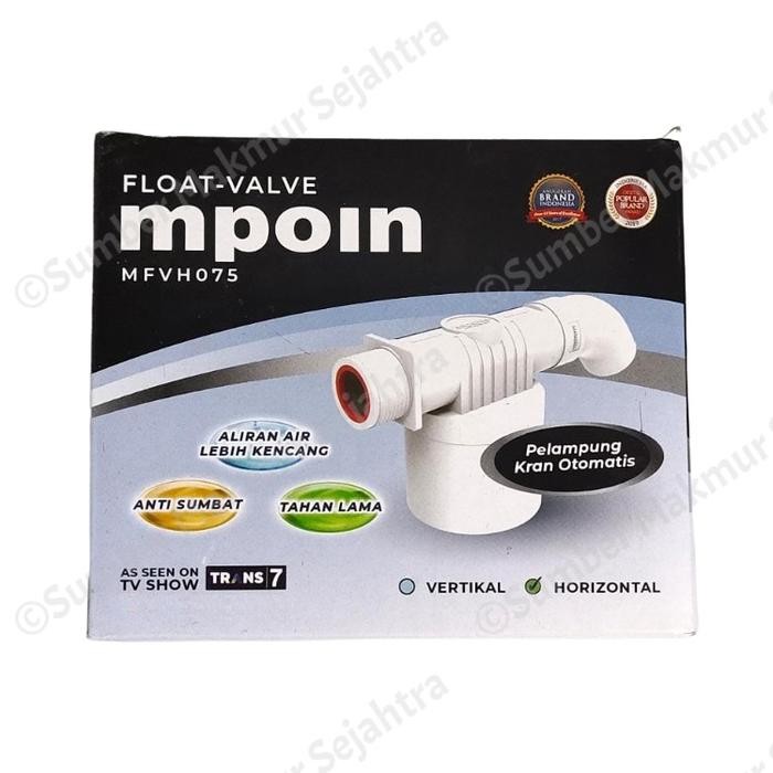 Pelampung Otomatis Kran Toren Air Mpoin Float Valve