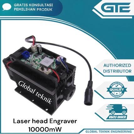 

Laser Head Engraver 10000Mw 445Nm 10W Metal Stainless Steel Iron Stone