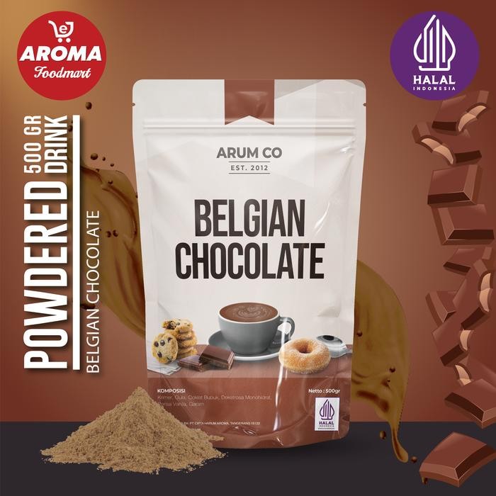 

Arum Co Bubuk Belgian Chocolate Powder 500gr Serbuk Coklat Belgia
