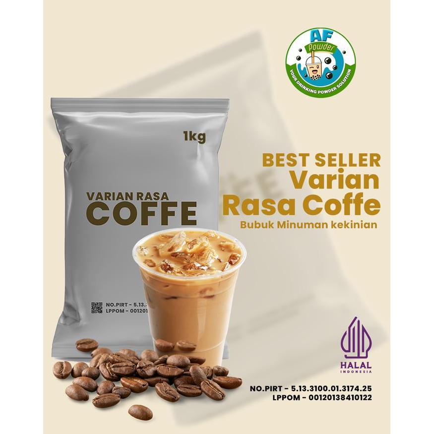

bubuk minuman aneka rasa kopi /coffe 1kg serbuk minuman aneka rasa bubuk minuman kekinian powder