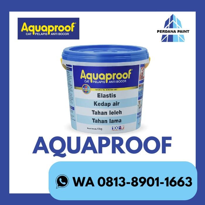 CAT TEMBOK ANTI BOCOR AQUAPROOF 4 KG