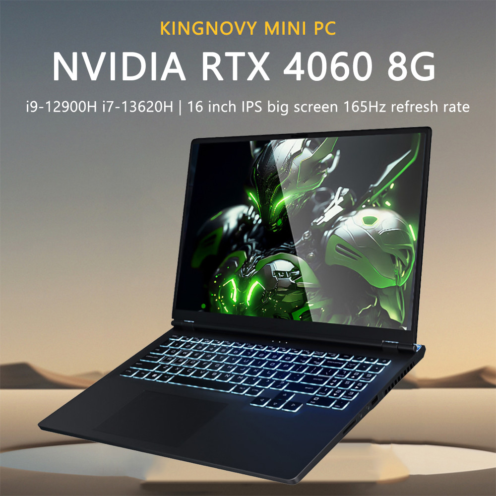 Powerful Gaming Laptop Intel Core i9 12900H i7-13650H Processor NVIDIA RTX 4060 8G Laptop 16" FHD IP