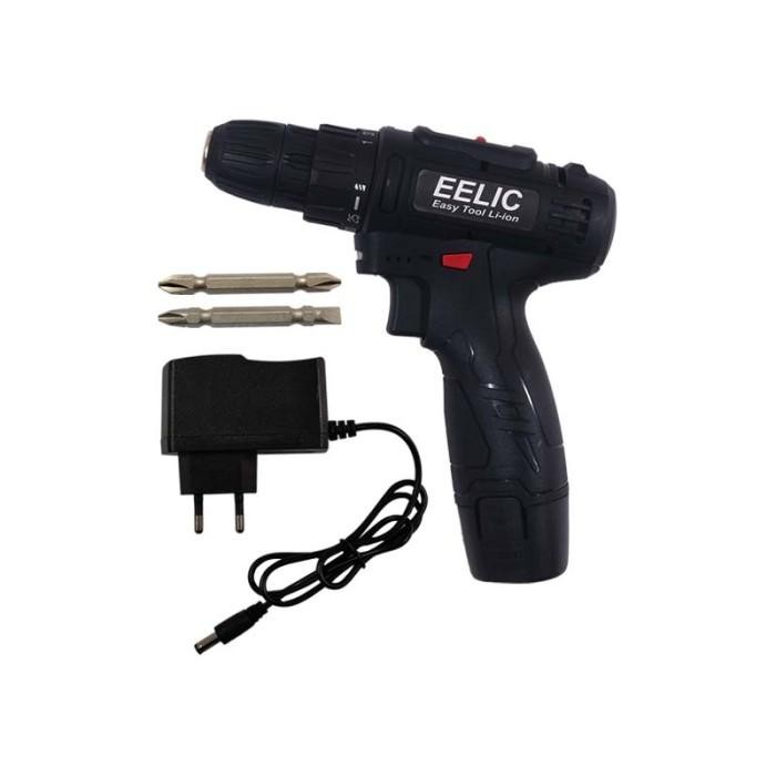(Allthebest) EELIC MEB-DC120 Alat Listrik Mesin Bor / Obeng Lithium Cordless drill