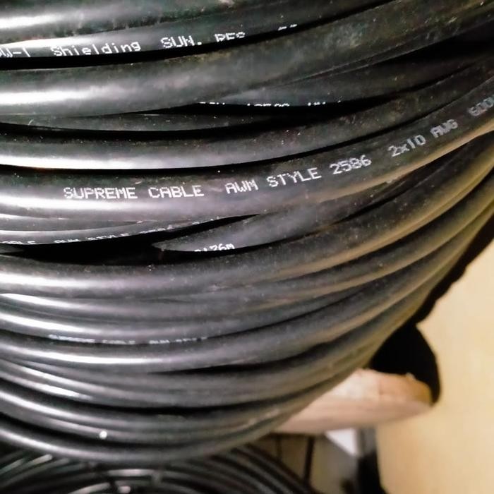 Murah.. Kabel Solar Panel / Power Rru 2X10Awg / 2X6Mm Merek Supreme / Jiangsu