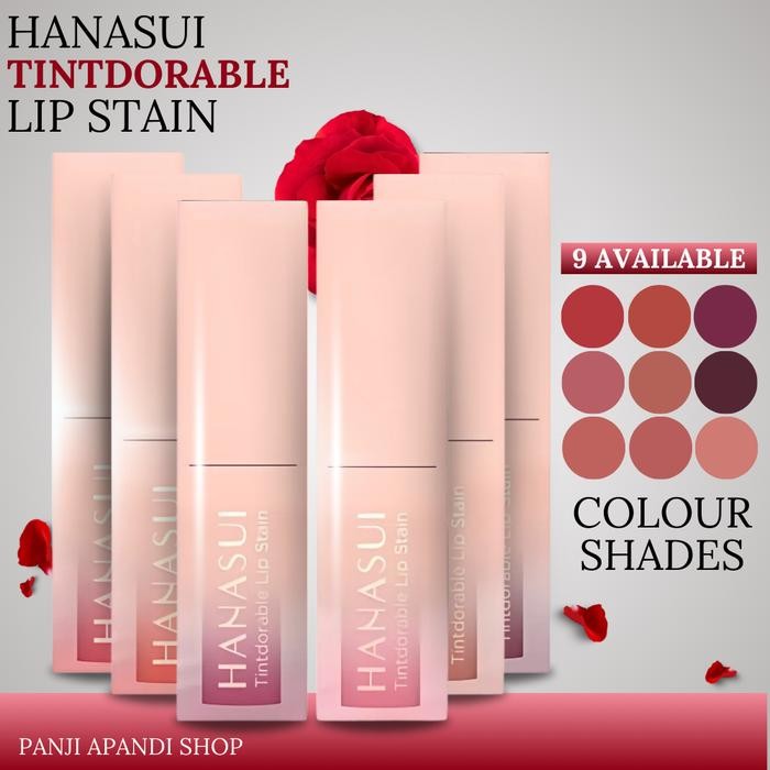 LIPTINT HANASUI Tintdorable Lip Stain Hanasui Lip Tint Hanasui Lip Stain