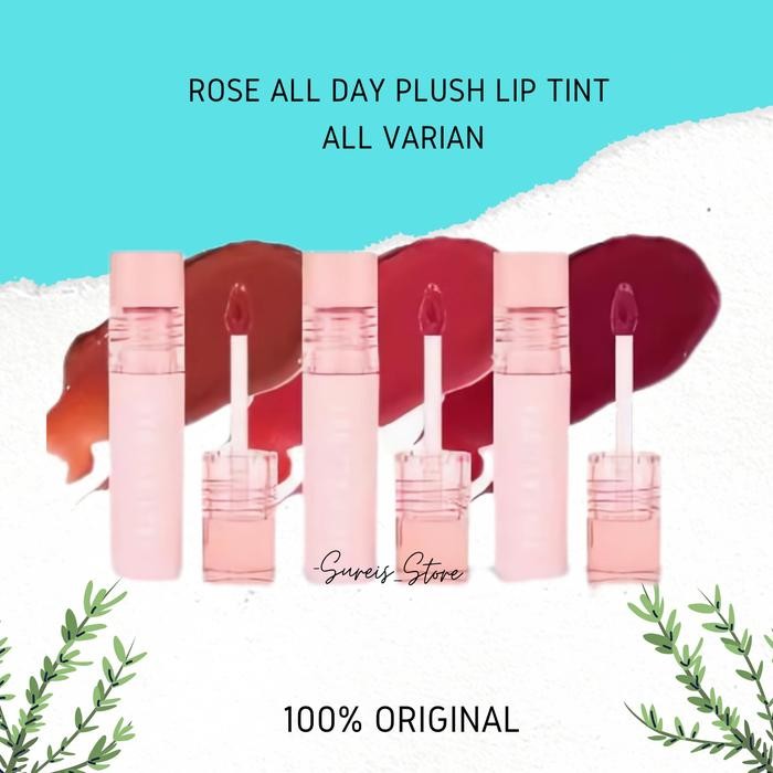 Rose All Day Plush Lip Tint Creme Brulee Opera Night Someberry To Love