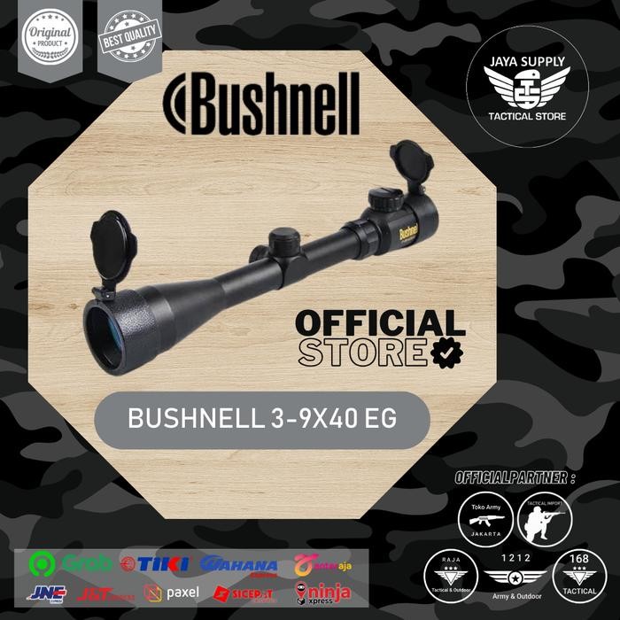 Terbaru Bushnell Teleskop 3-9X40Mm Eg Telescope 3 Lampu Original Import Kualitas Terbaik Cocok Untuk