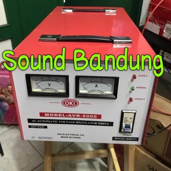 Diskon Stabilizer Listrik Oki 5000Watt / Oki Avr Svc 5000