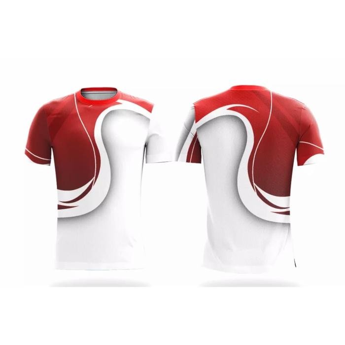 Raedy- Jersey Sepeda Custom Baju Sepeda Kaos Sepeda Indonesia Merah -Gratisongkir