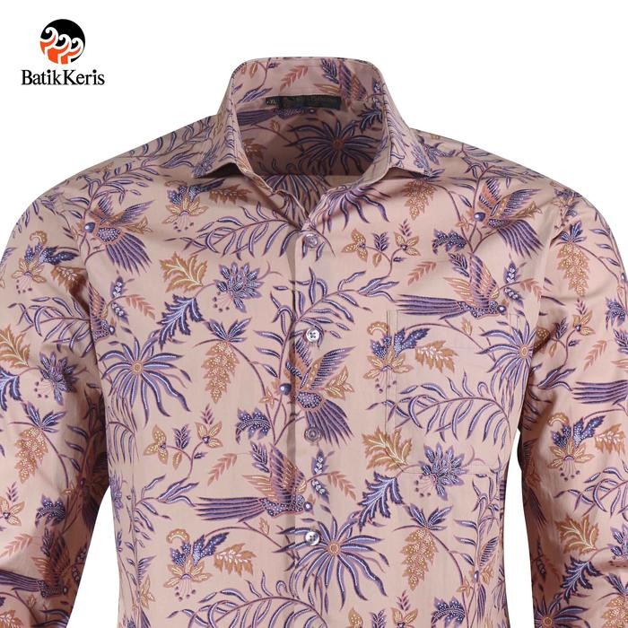 Kemeja Slimfit Lengan Panjang Keris Alas-Alasan Peksi Katon 064PBGLFSBL