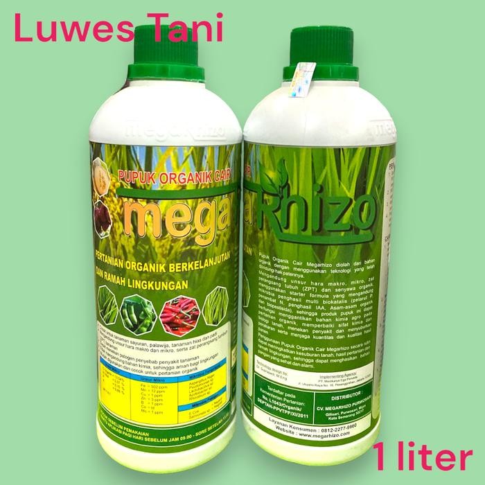 Megarhizo Pupuk Organik Cair 1Liter