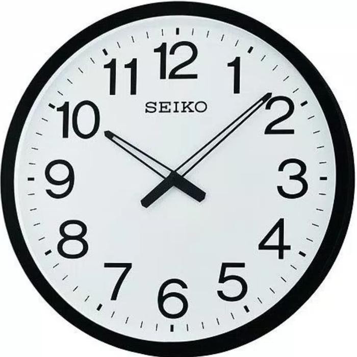 Jam Dinding SEIKO QXA563K Original Office Clock Murah 50 Cm QXA563
