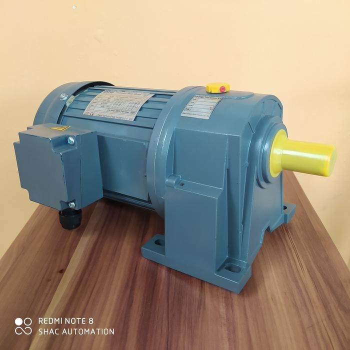 Paket Motor Induksi Gearbox 3 Phase 1/2 Hp (400Watt) + Inverter 220V