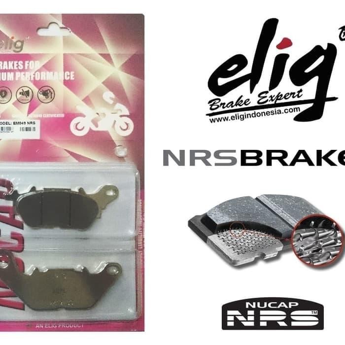 Kampas Rem Belakang Yamaha NMAX 155 NMAX 2020 merk ELIG Seri Sport NRS