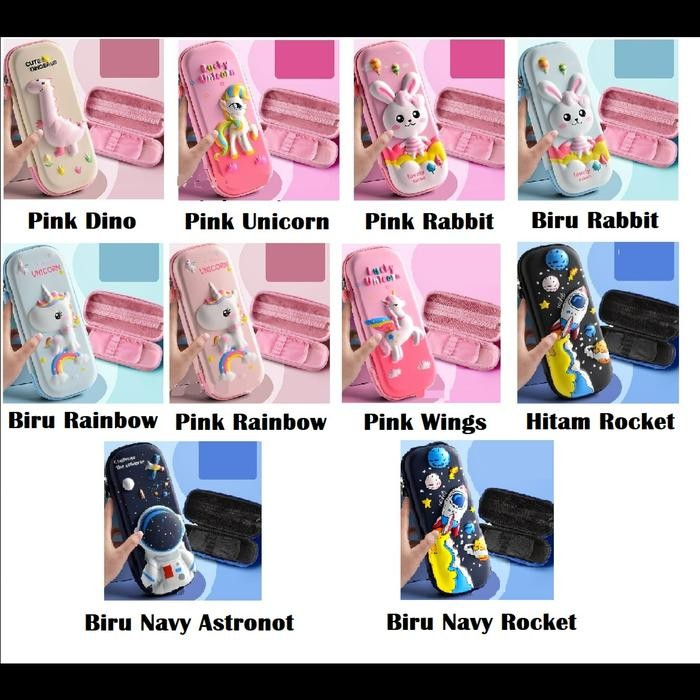 

Kotak Pensil / Tempat Pensil 3D Jumbo Motif Timbul Sk0085