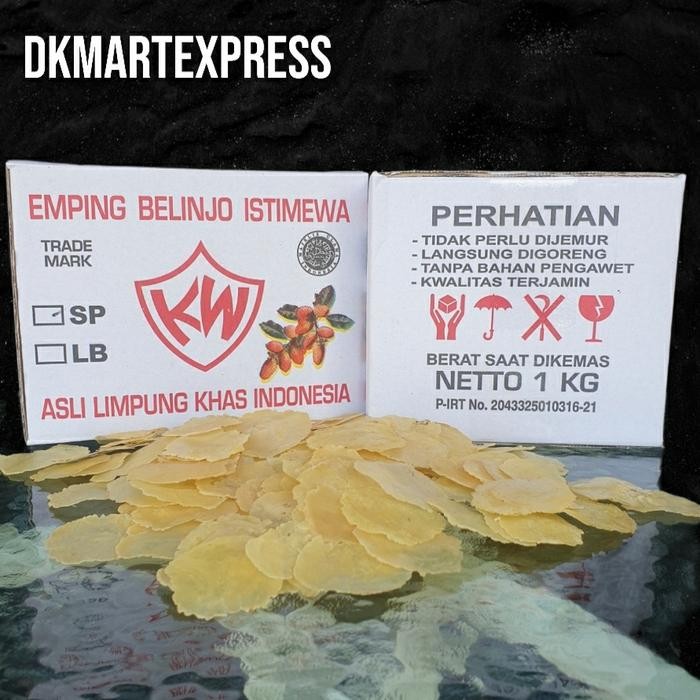 

Sedia emping super tipis kualitas premium emping limpung kecil tipis super