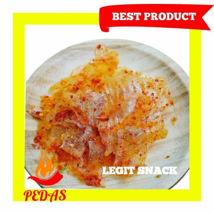 

Sedia KERIPIK KACA PEDAS 1 KG / CE KRIPCA / KRIPIK BELING PEDES