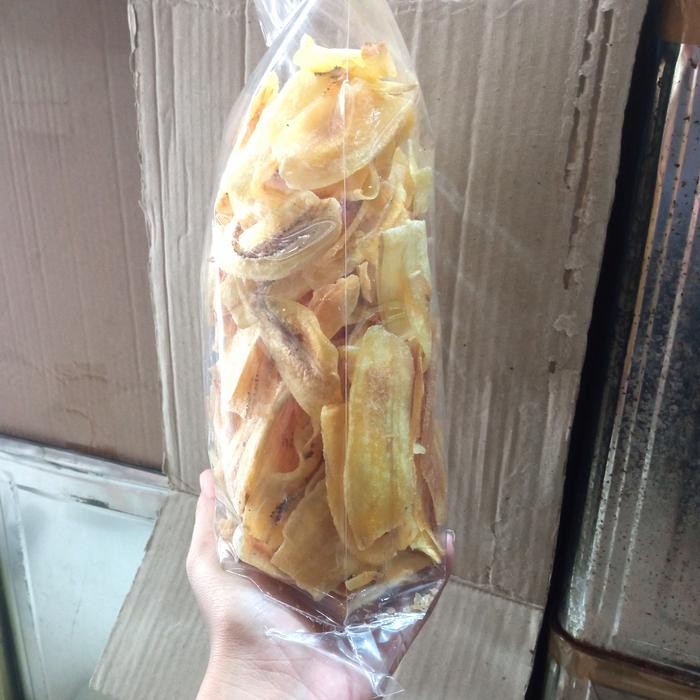 

Sedia Keripik Pisang Asin Kepok Homemade