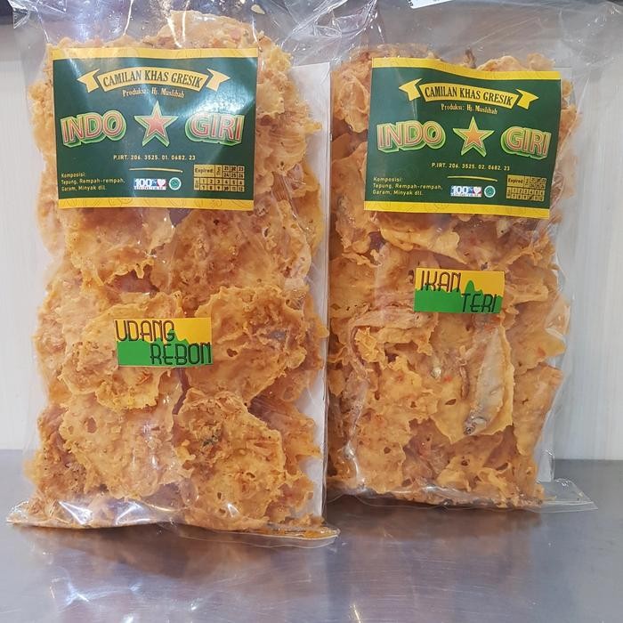 

Sedia peyek indo giri khas gersik kripik