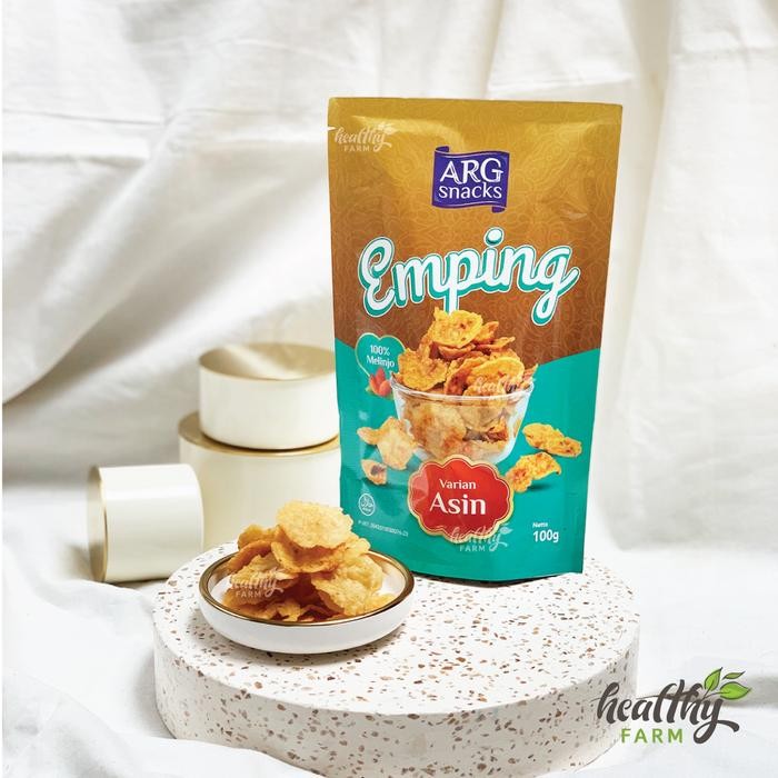 

Sedia ARG Emping Melinjo Manis Karamel Pedas Balado Asin Gurih Renyah