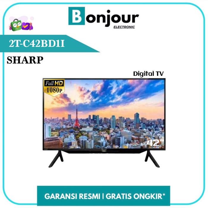 Digital TV Sharp 42 Inch 2T-C42BD1I LED TV Sharp C42BD1I FHD 42 Inci