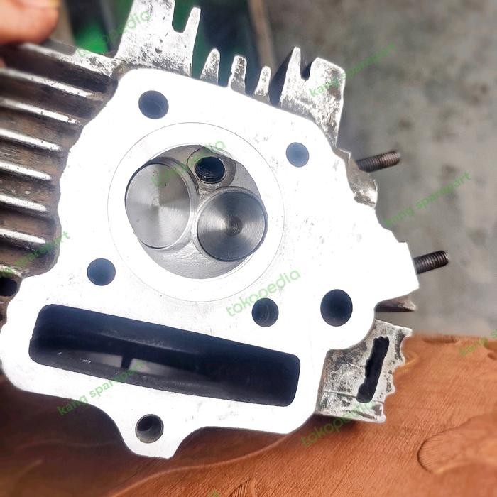 Silinder kop Cylinder head custom klep sonic 24/28 & 22/25 pnp honda astrea grand legenda supra revo