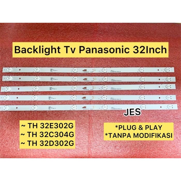 Terlaris LAMPU LED BACKLIGHT TV PANASONIC 32" 6K 3V NEW ORIGINAL SALE