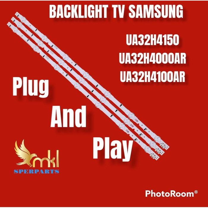 Terlaris LAMPU BL BACKLIGHT LED TV SAMSUNG 32INC UA32H4000AR UA32H4100AR 7K 3V SALE