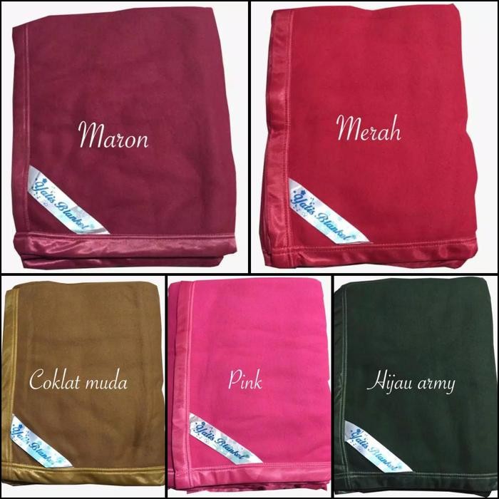 selimut yatis polos murah