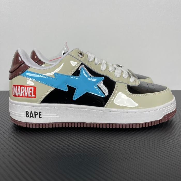 Bape A Bathing Ape Bapesta Marvel Studios Beige GK