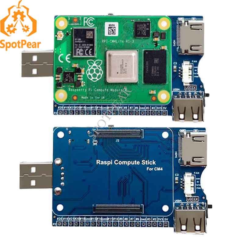 Raspberry Pi Compute Module 4 CM4 IO Board  core Compute Stick programming tool 6AAFK