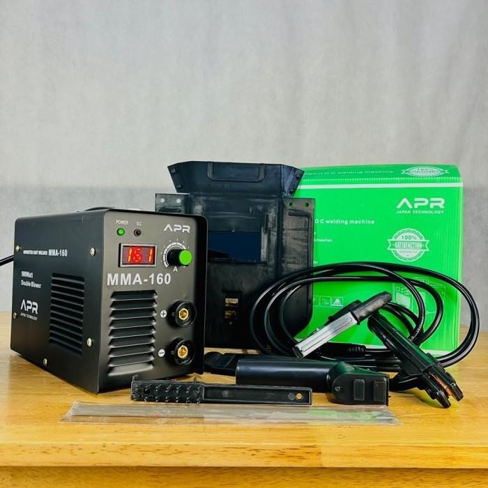 (Allthebest) promo Mesin las APR JAPAN DOUBLE BLOWER MMA160 INVERTER travo las