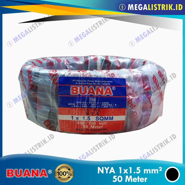 (Allthebest) Buana NYA 1.5MM Kabel Listrik Kawat Engkel Tunggal 1 x 1.5 MM