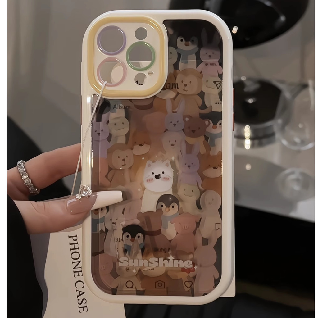 Anti Crack Anak Anjing Bercahaya Case Infinix Hot 60 Pro Plus Smart 10 9 Smart 9 Hot 50I Note 50 Pro