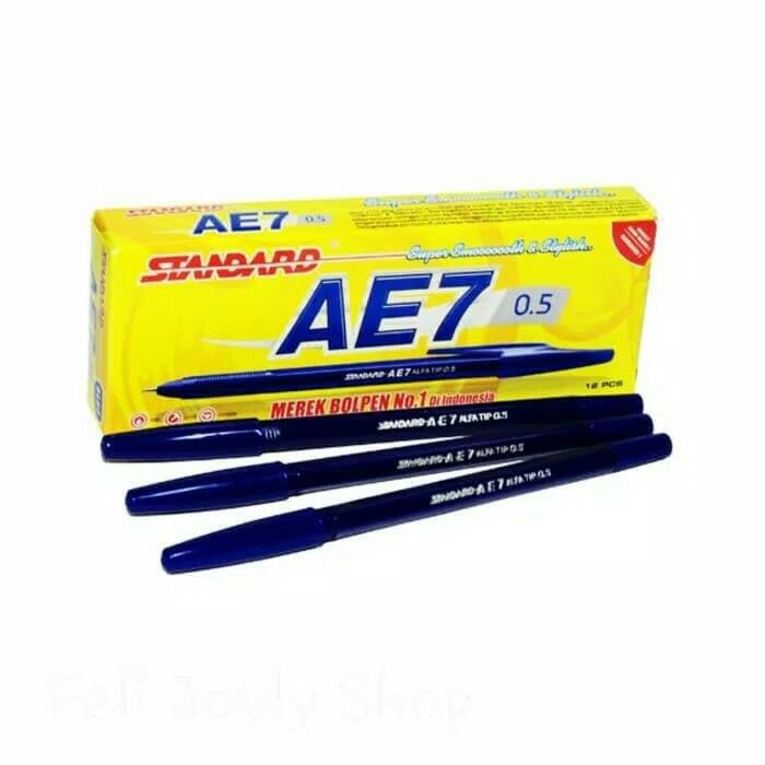 

Pulpen Standard. Pulpen AE7 0.5 . Pena. Bolpoin. Alat Tulis.