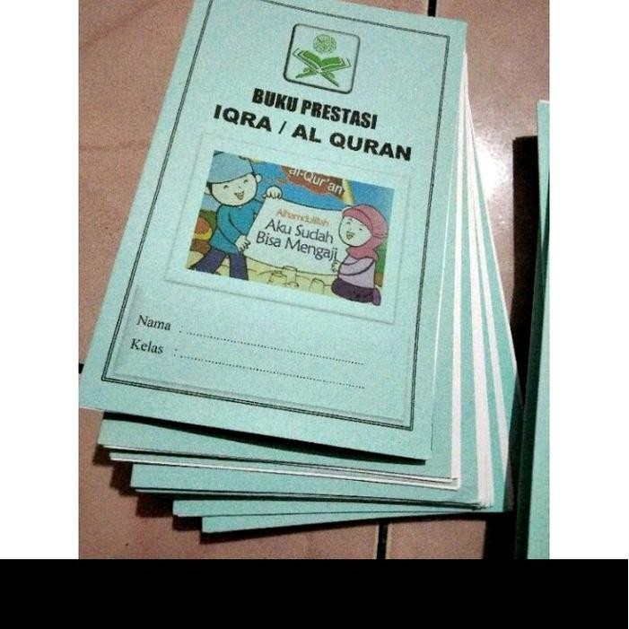 

Buku Prestasi Iqra Al Qur'an isi 20 Pcs