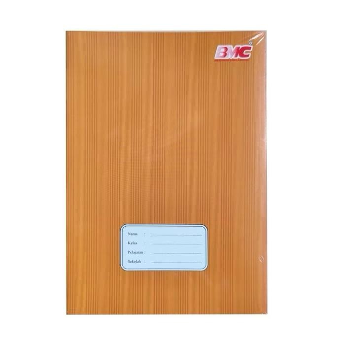 

BMC Buku Tulis Campus 50 Lembar 10 Buku Cover Sampul Coklat dengan Tempat Nama Kelas Pelajar dan