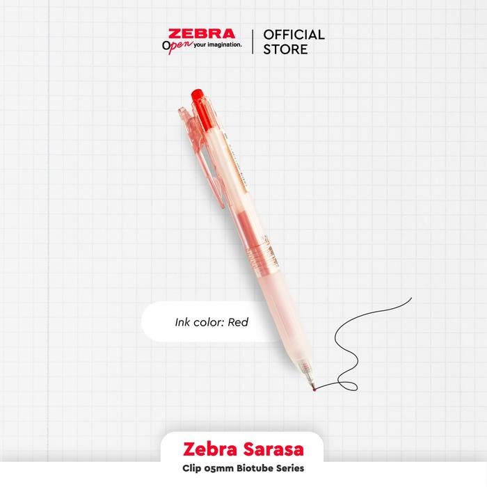 

Zebra Pulpen Gel Sarasa Clip 05mm Alat Tulis - Biotube